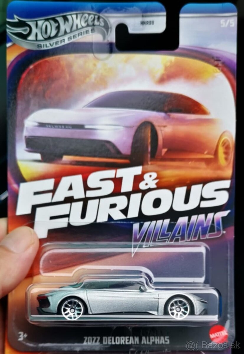 HW Silver Series 2022 Delorean Alpha 5
