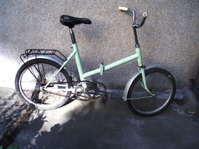 Skladací bicykel