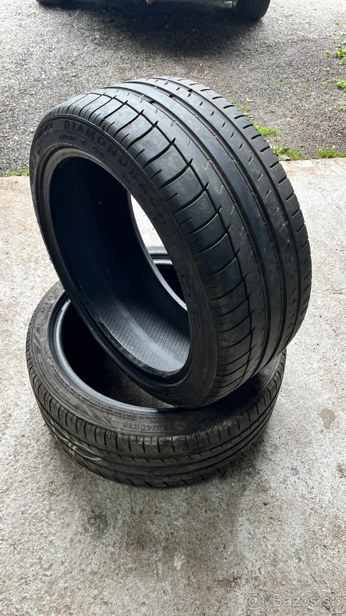 🟡2ks letné pneu 245/40 r18