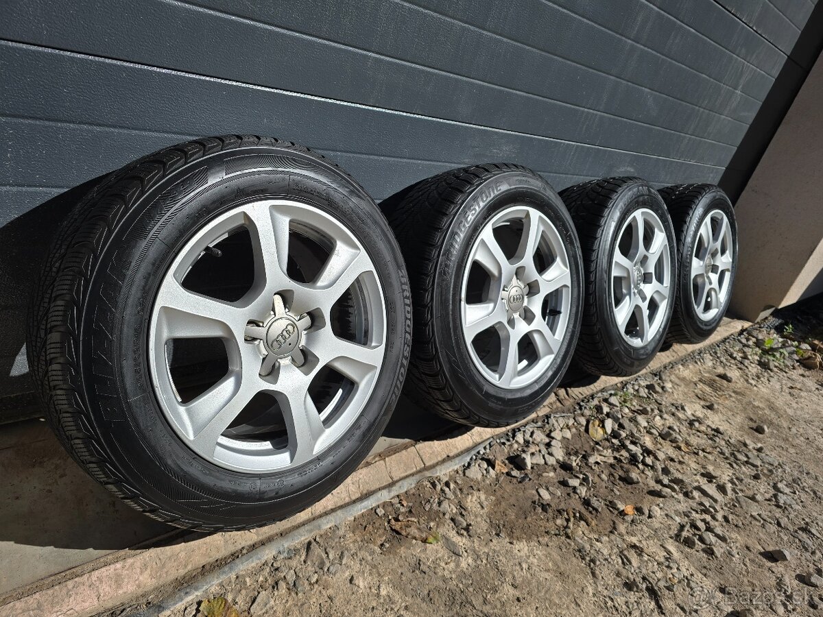 Zimná Sada AUDI 5x112+Bridgesone Blizzak 205/60 R16