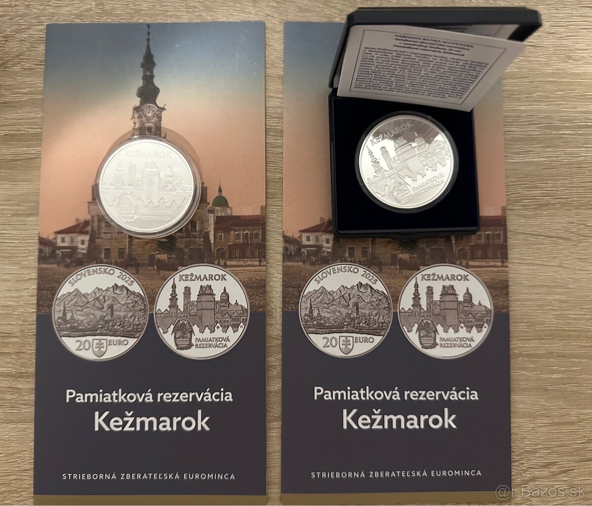 20€ Kežmarok proof aj bk