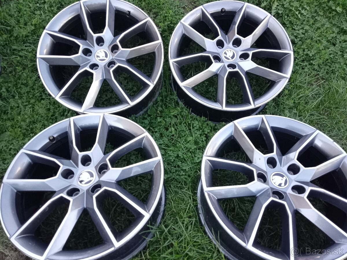 18"5x112 ET 51 Škoda Octavia III hliníkové disky