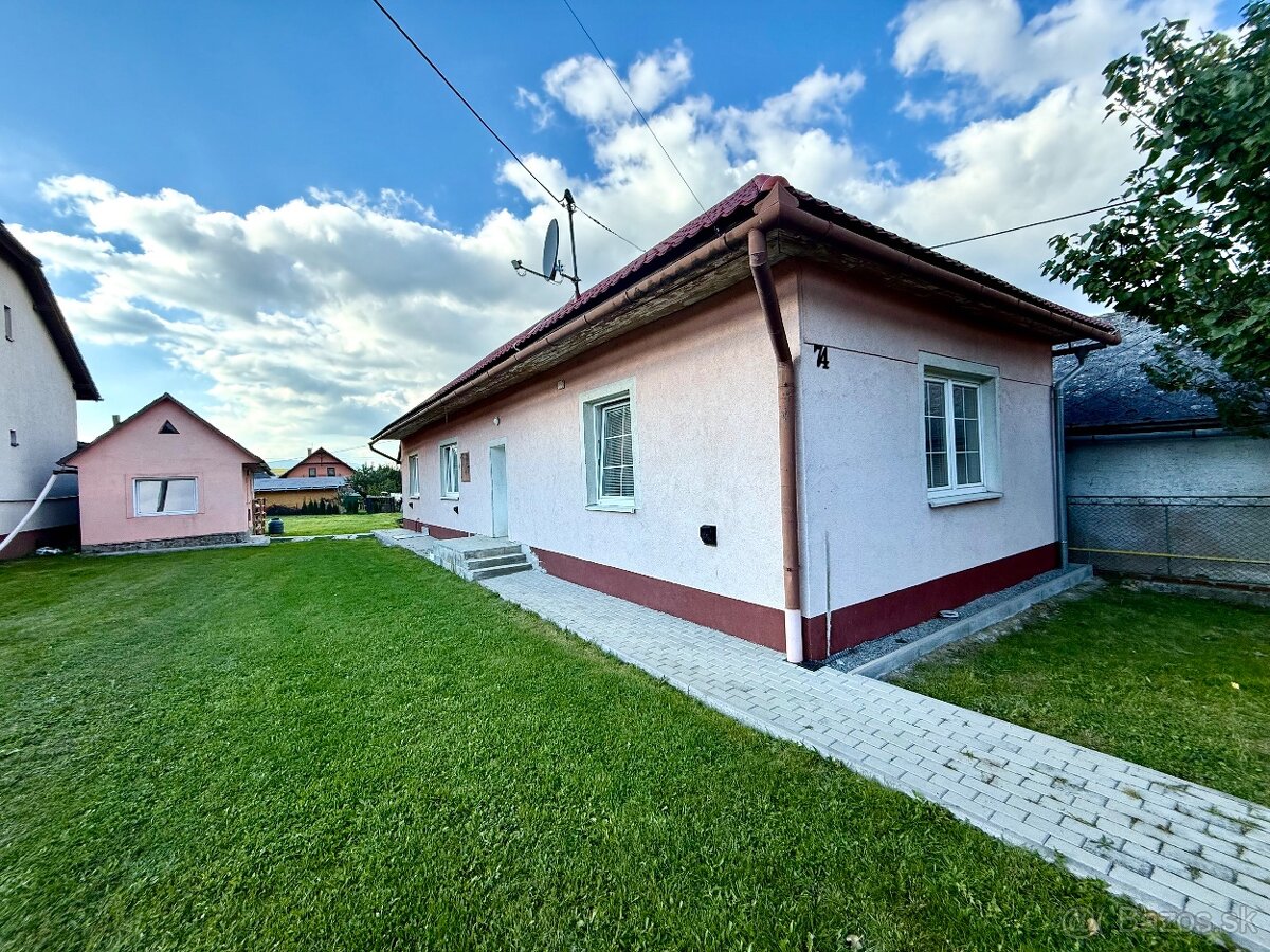 Starší rodinný dom na predaj, 904 m2, Rožkovany,okr. Sabinov