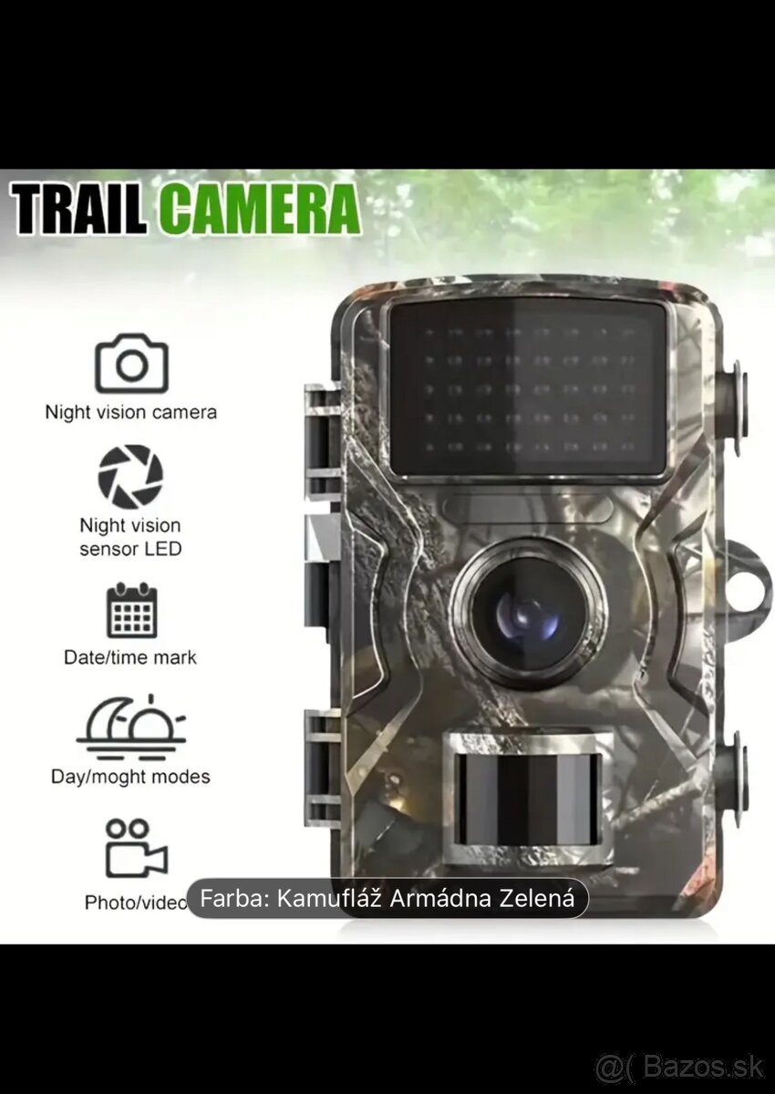 Predám fotopascu 1080P HD , úplne nová .