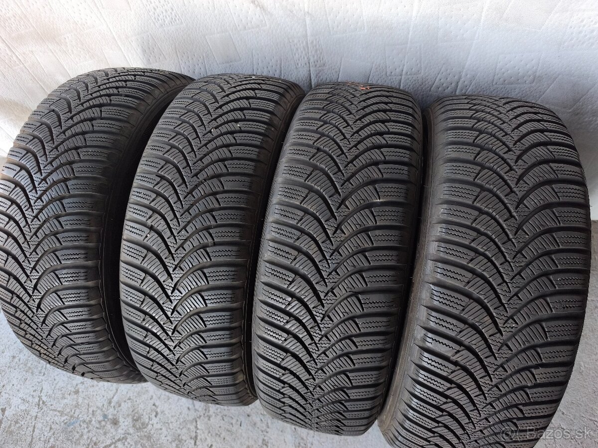 195/60 r16 zimné pneumatiky Hankook 6,5-7mm