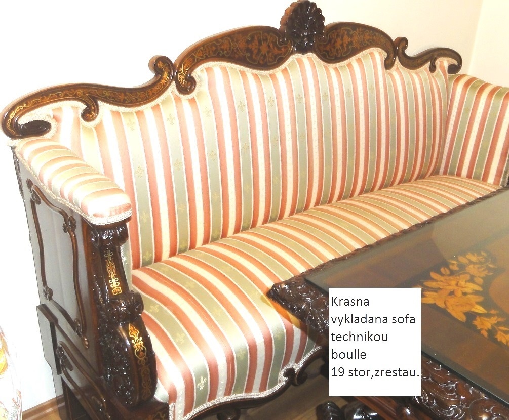 Starožitný nábytok -  sofa