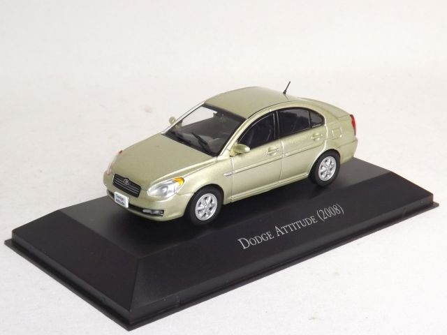 Hyundai Accent Doddge Attitude 1:43