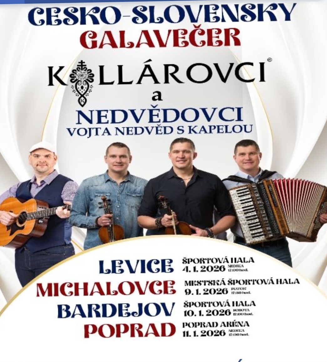 4ks lístky na Kollárovcov v Leviciach