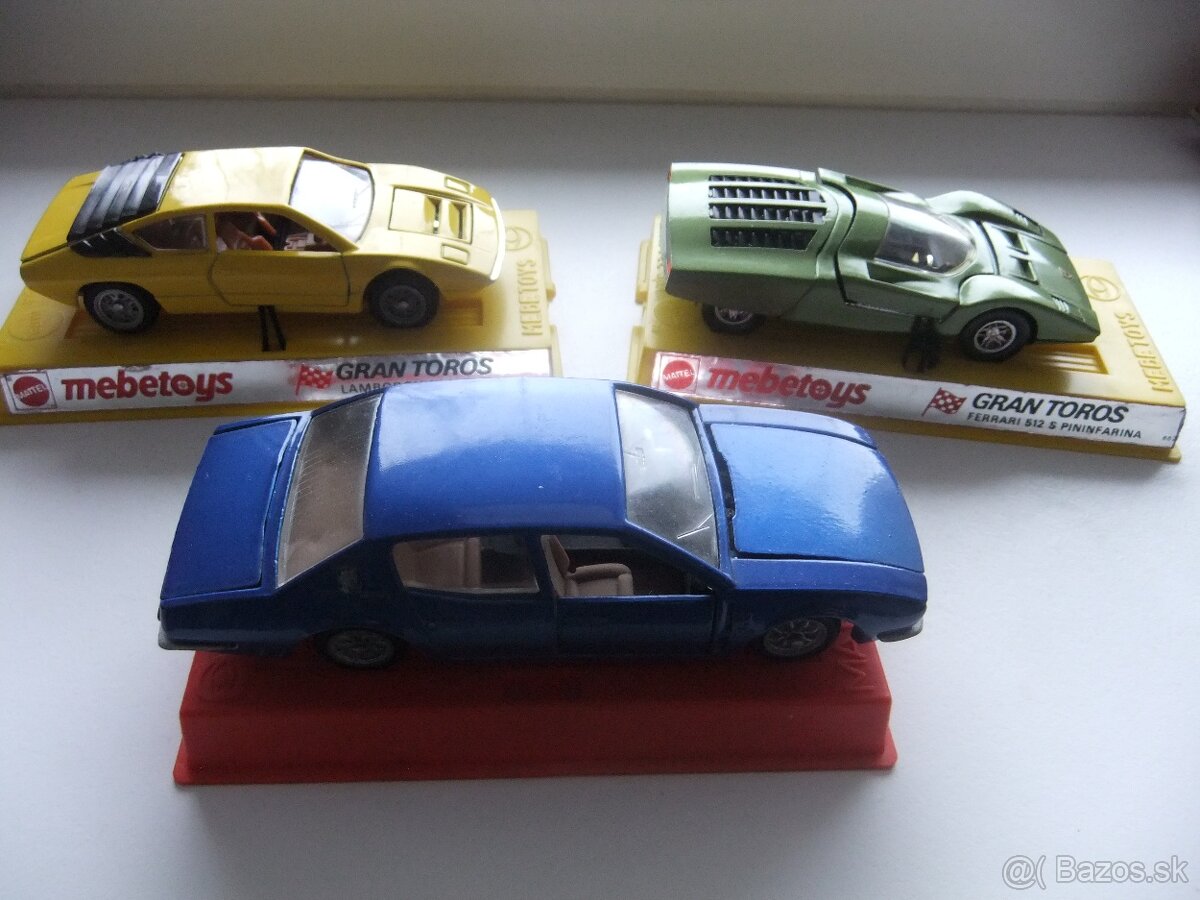 konvolut MEBETOYS 100% stav v original krabickach,1:43