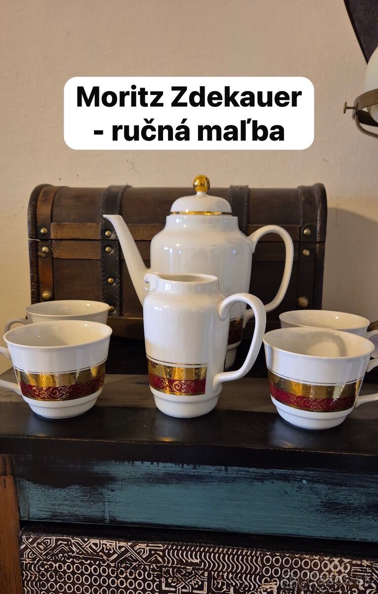 Moritz Zdekauer – Stará Role – porcelánová súprava Daniela (