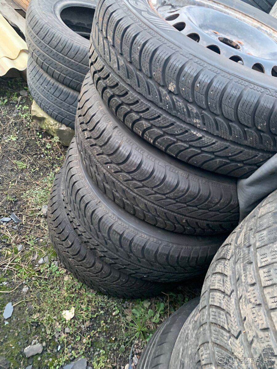 Disky + Zimné pneu 5x112 R15