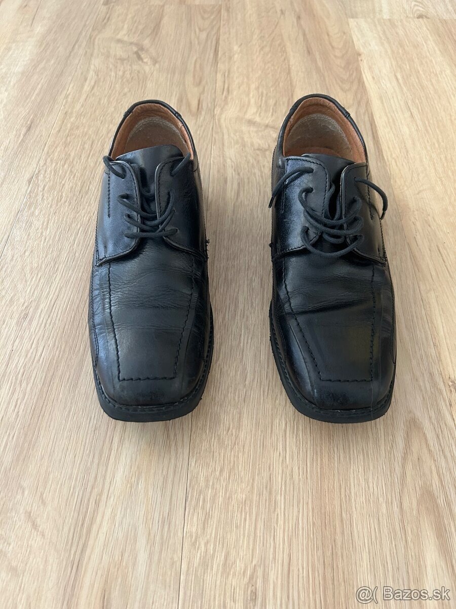 Kožené topánky Baťa, veľkosť 37 (23,5 cm)