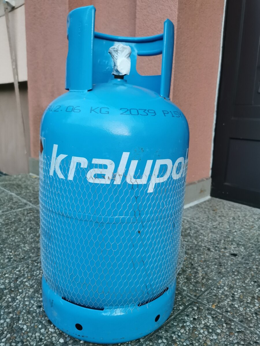 propan butanova flasa 5kg a 10kg