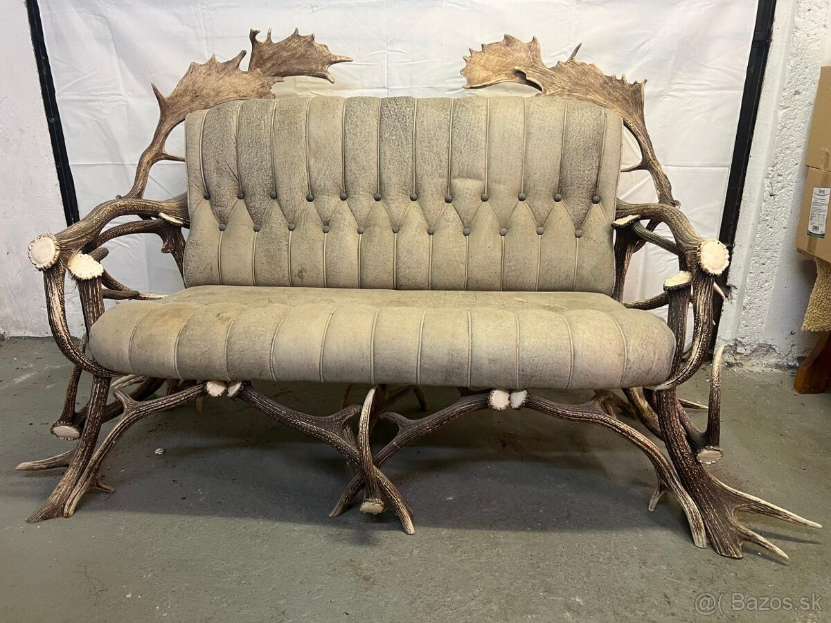 Sedací souprava z paroží