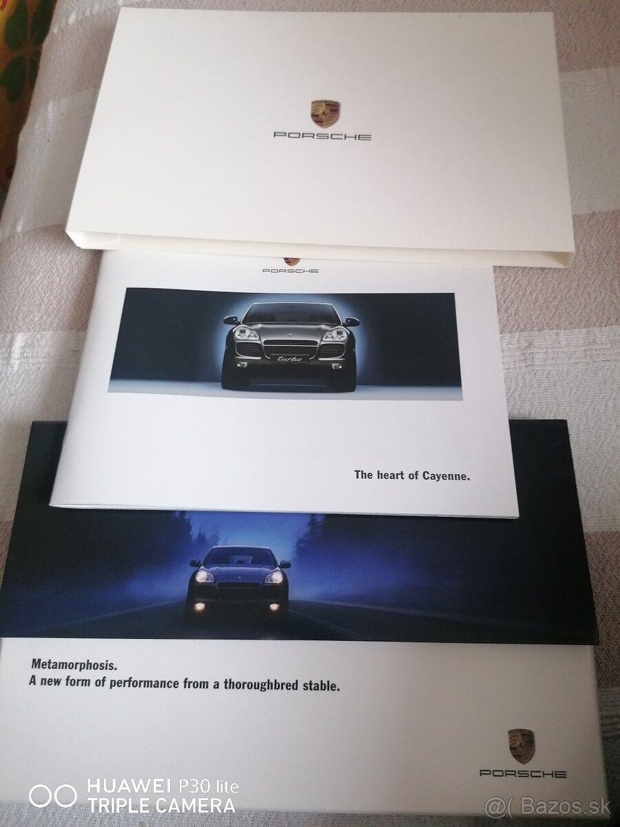 Porsche Cayenne prospekty
