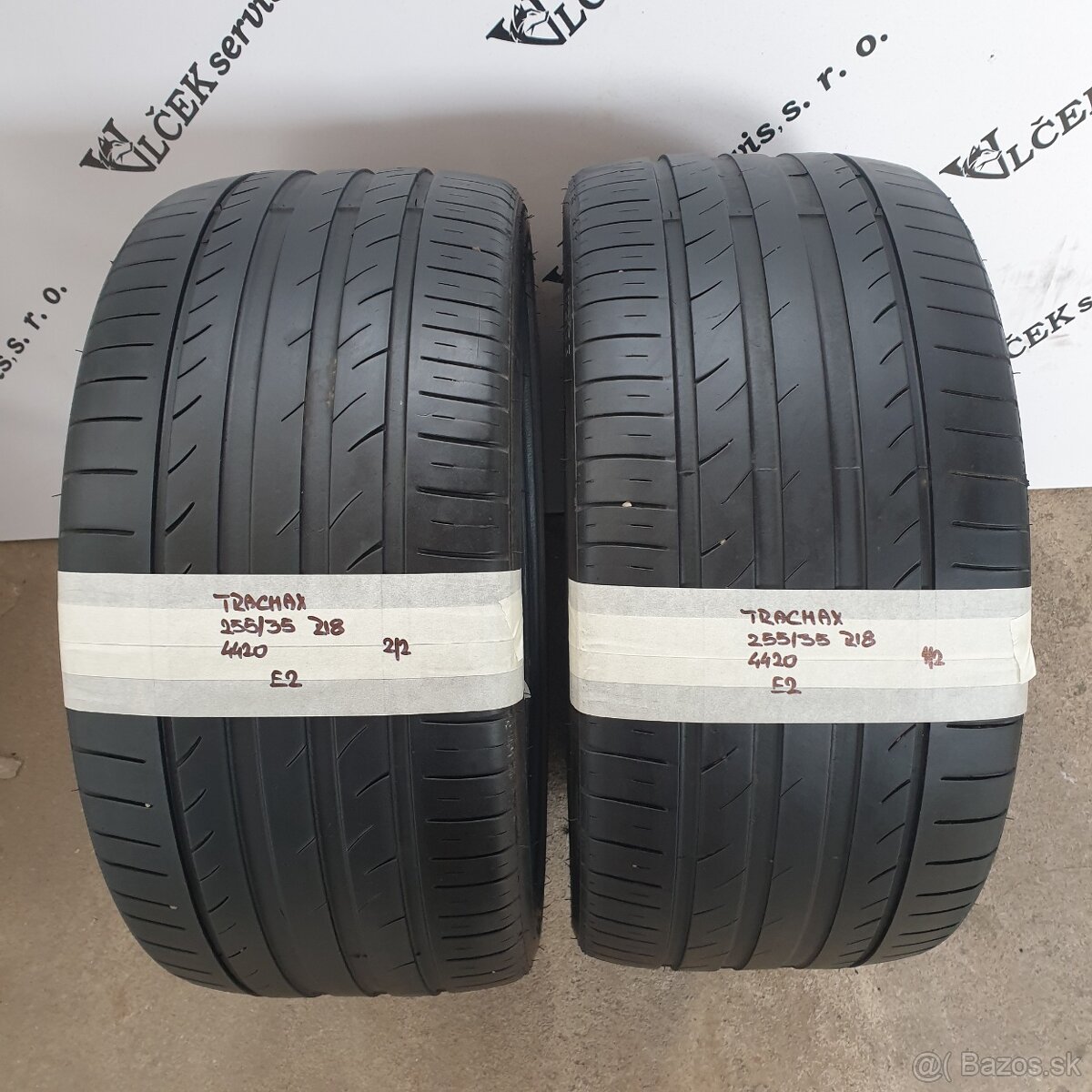 255/35 r18 tracmax letné