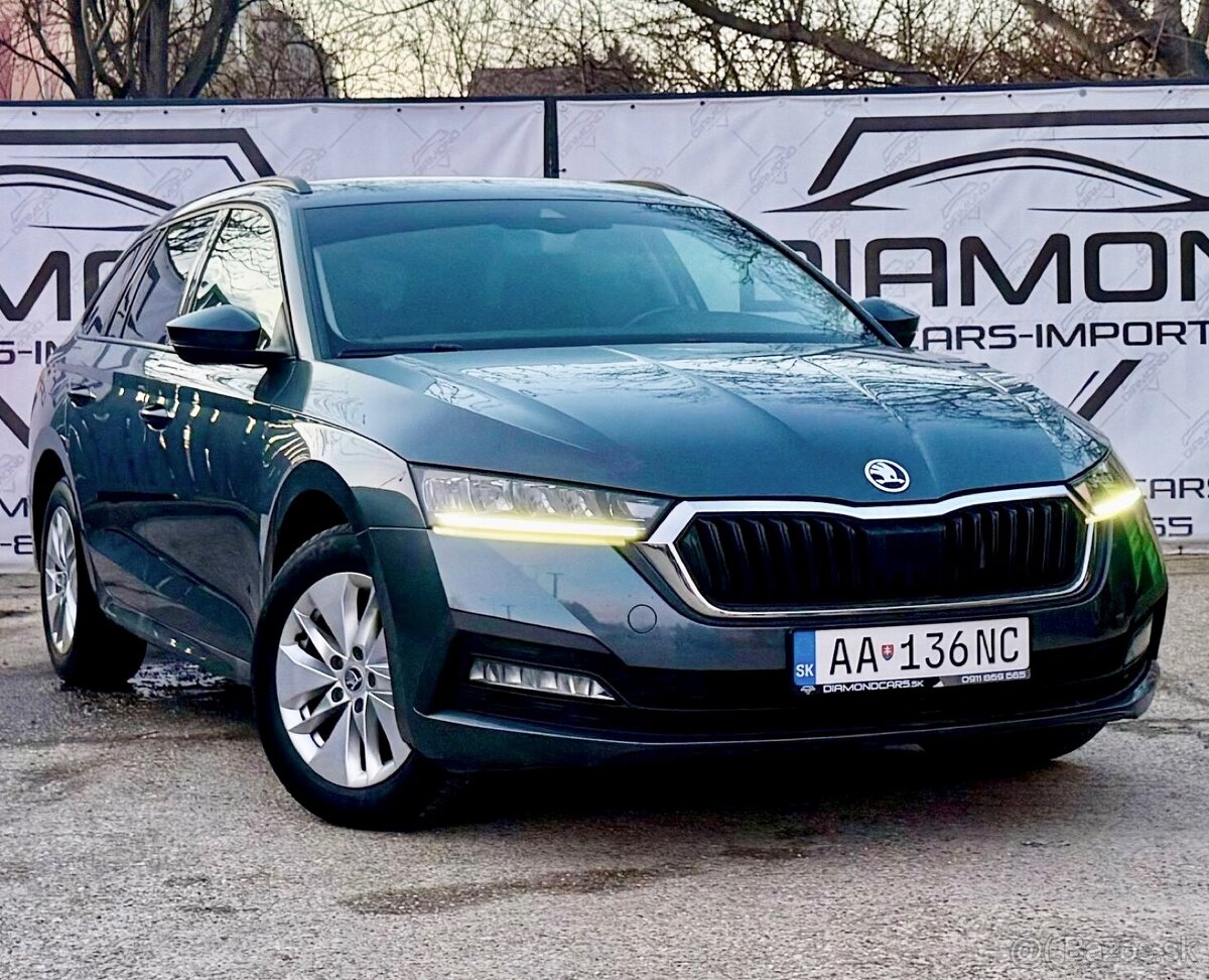 ✴️ ŠKODA OCTAVIA COMBI 2.0TDI DSG 110KW 2021•VIRTUAL•LED•DPH