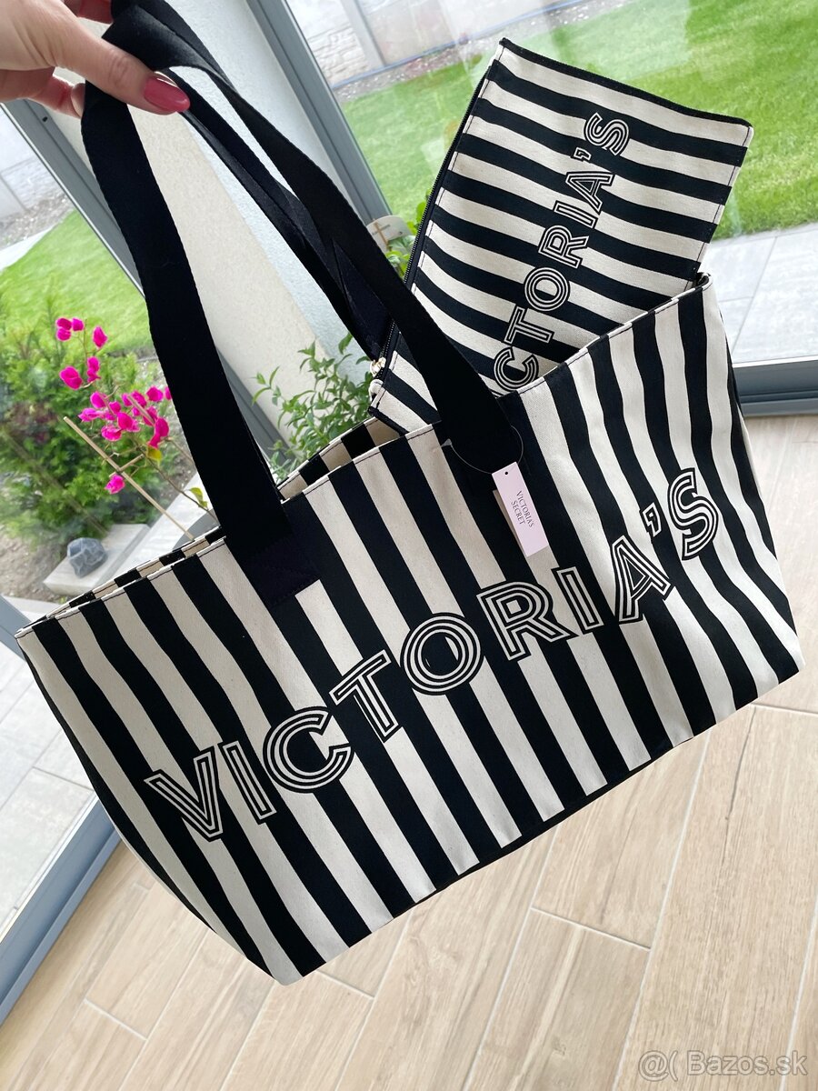 Victoria’s Secret velka plažova taška + menšia clutch
