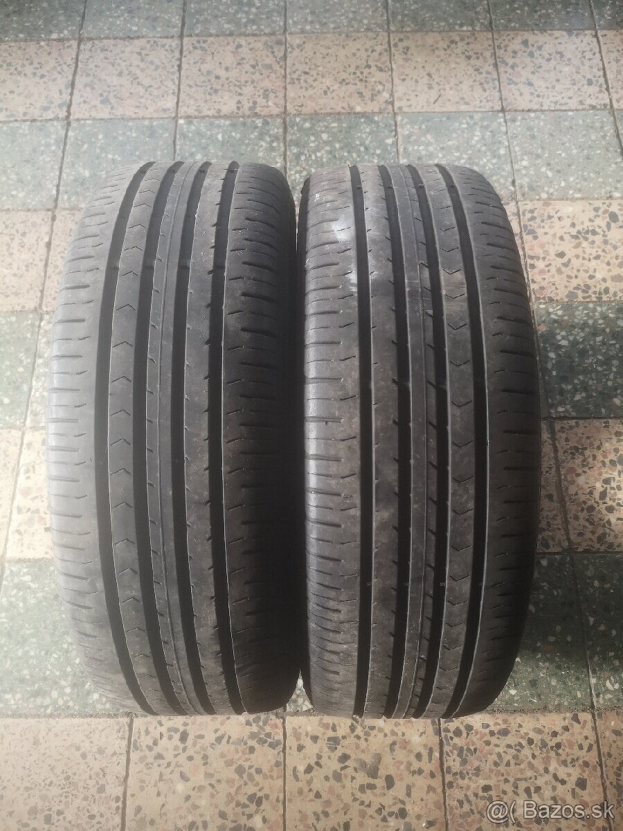 Predám letné pneumatiky 205/55r16 Continental