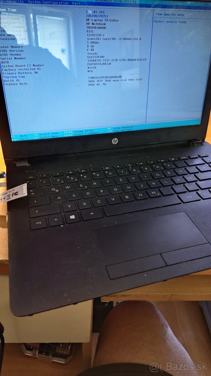 Hp Pavilion 14- bs086ng