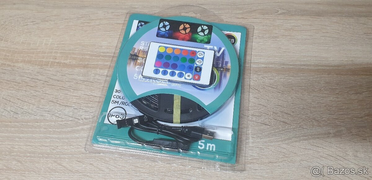 RGB LED pásik 5M