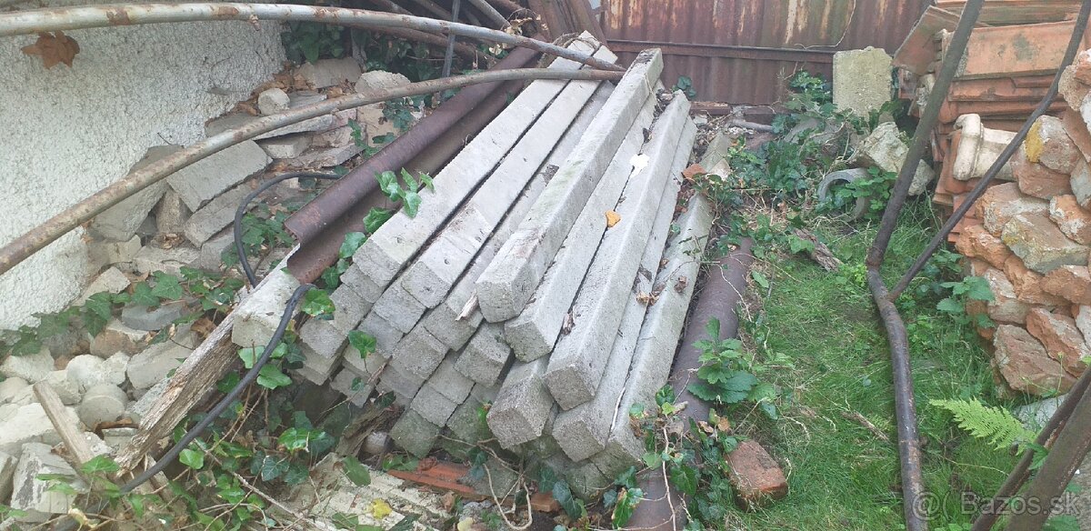 Betónové stlpiky