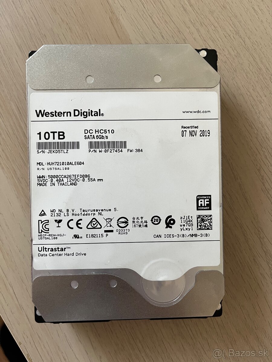 WD HC510 10TB - ND