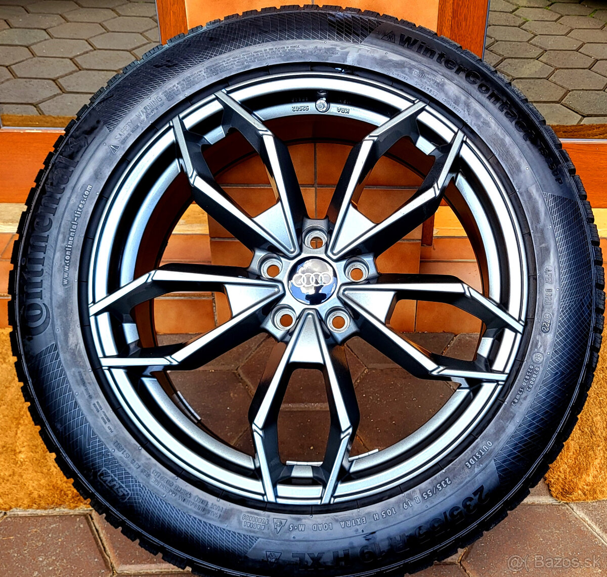 alu R19 5x112, zimné pneu 235/55, Audi Q5