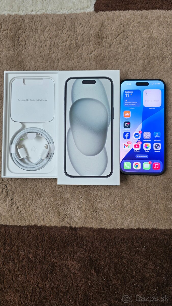 Predám skoro nový iphone 15 alebo výmena
