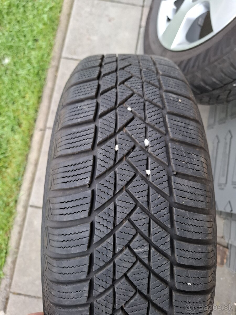 Škoda Helios 5x112 r 15 zimné pneu 195/65