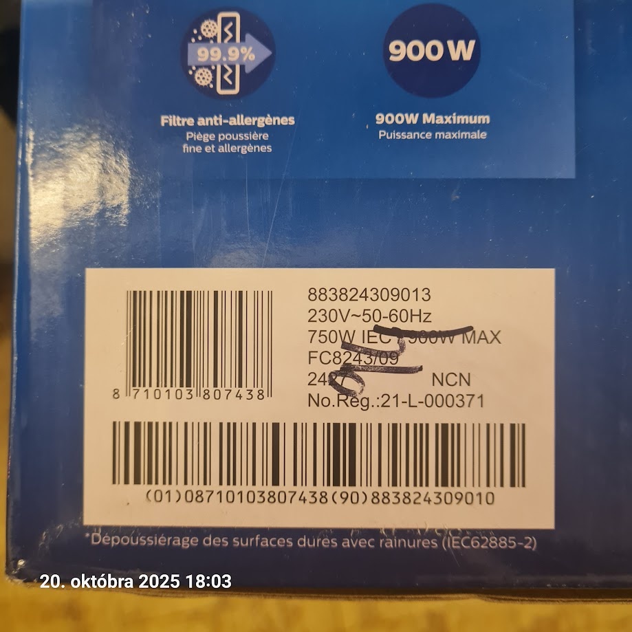 Predám vysávač Philips