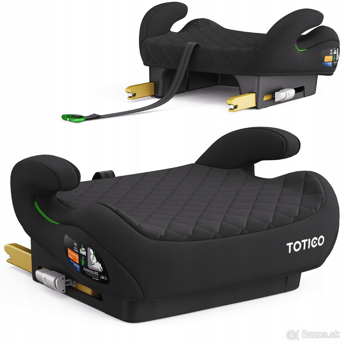 Nový podsedák s isofixom 22-36kg