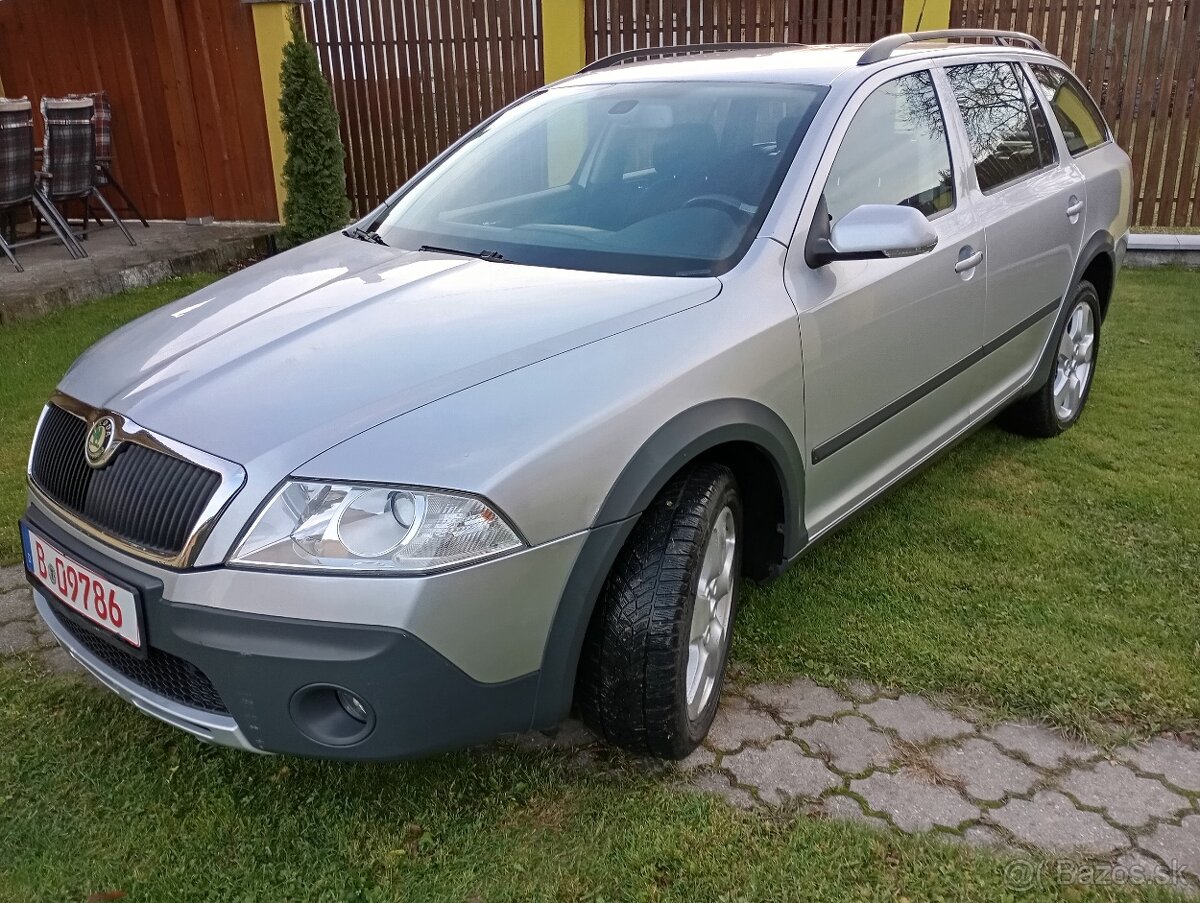 Škoda Octavia Scout 2.0TDI. 4x4