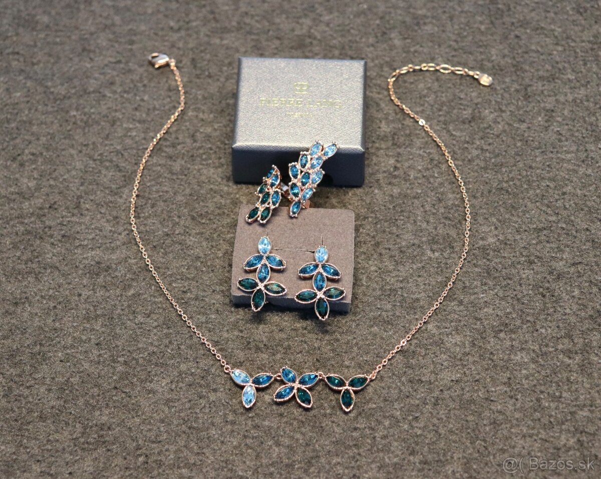 PIERRE LANG - náhrdelník, náušnice a prsteň CELEBRITY