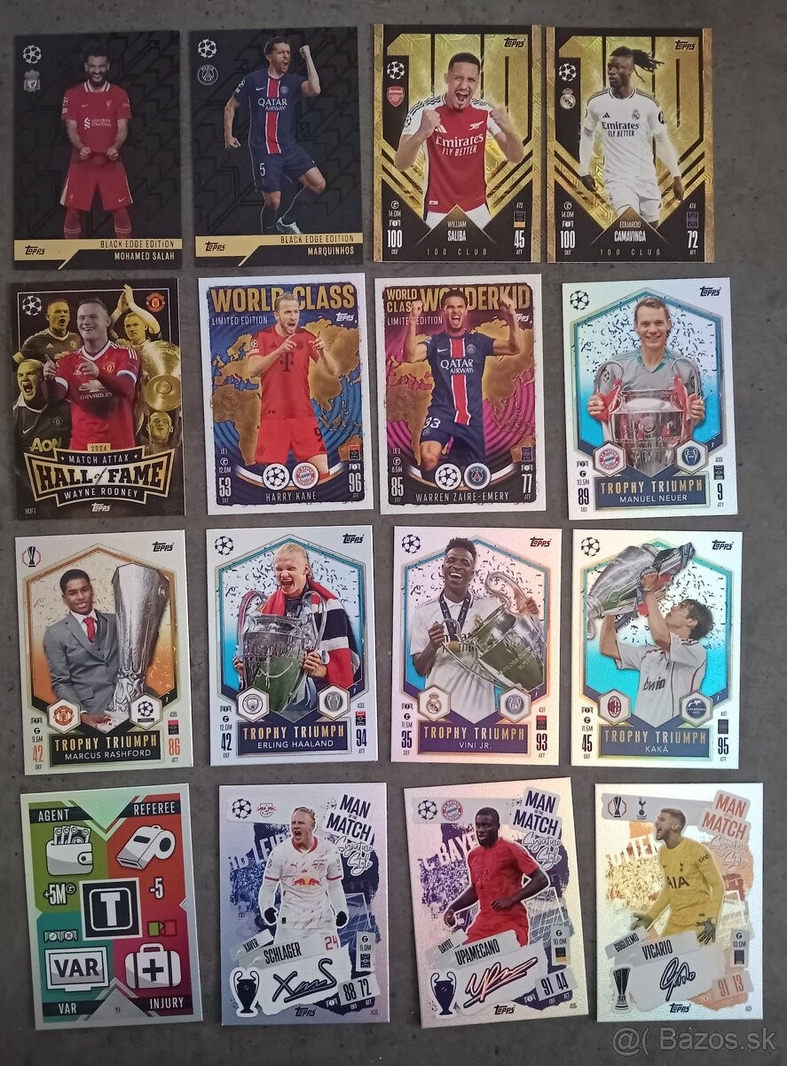 Kartičky Match Attax