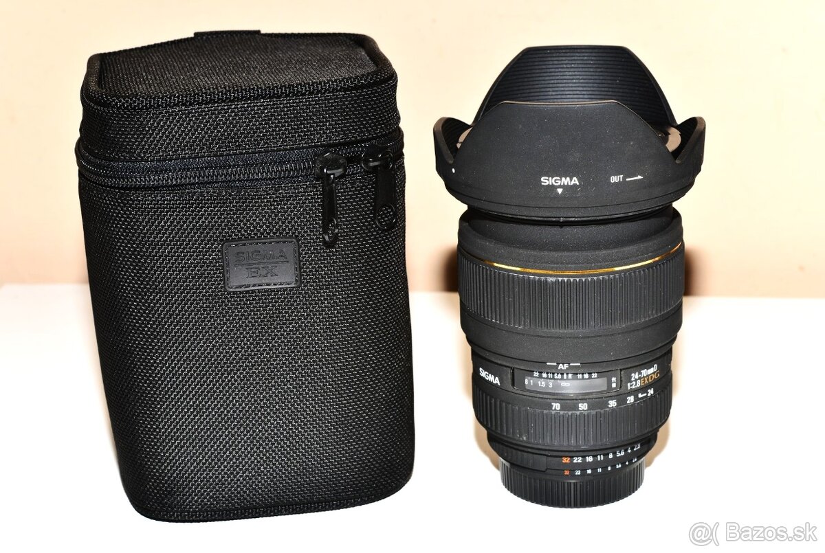 Sigma AF 24-70mm f/2,8D EX DG Asp. MACRO pro Nikon