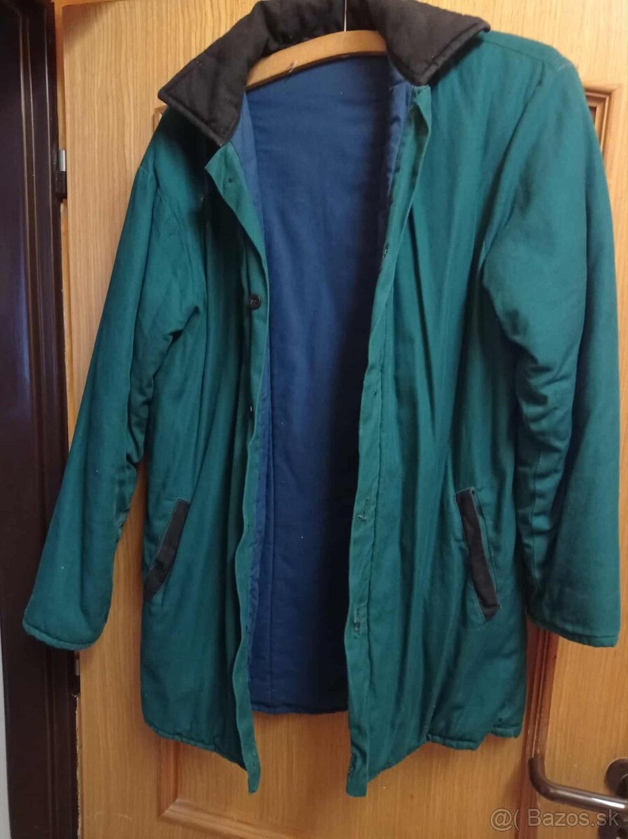 Pracovný zateplený kabát