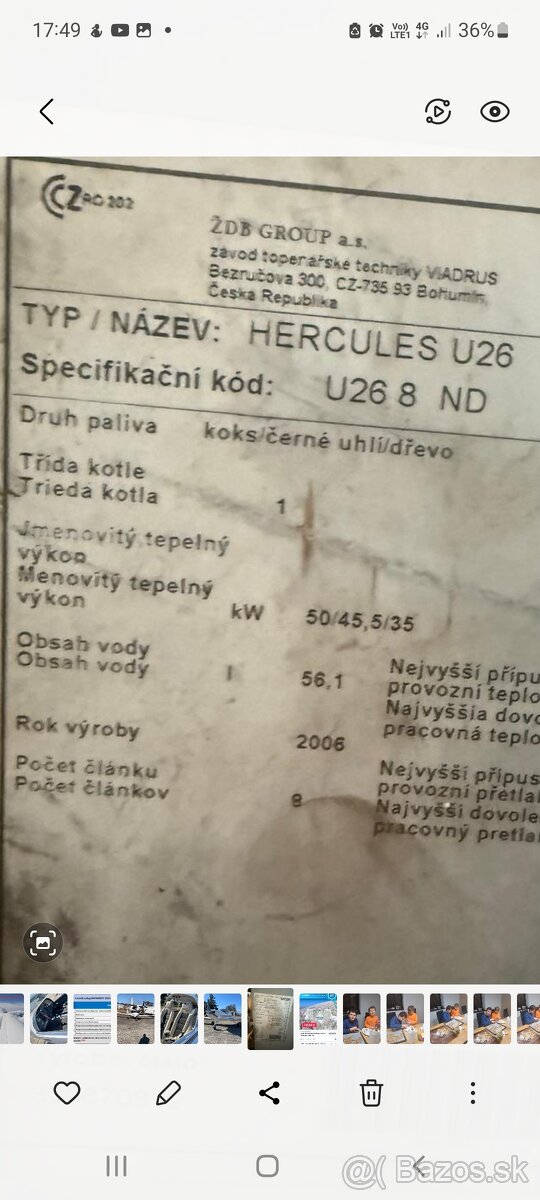 Viadrus Hercules U26 8