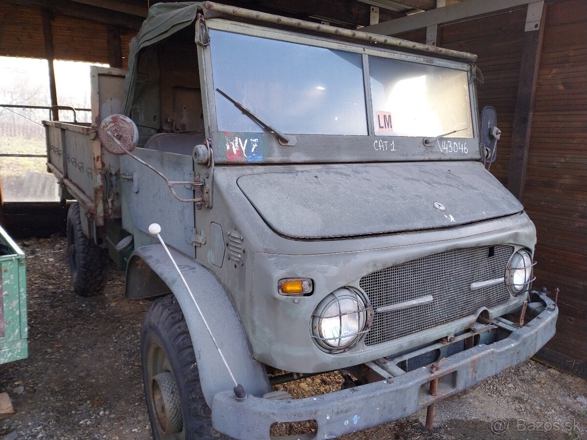 Predám Unimog 404 – vojenský špeciál, ročník 1967