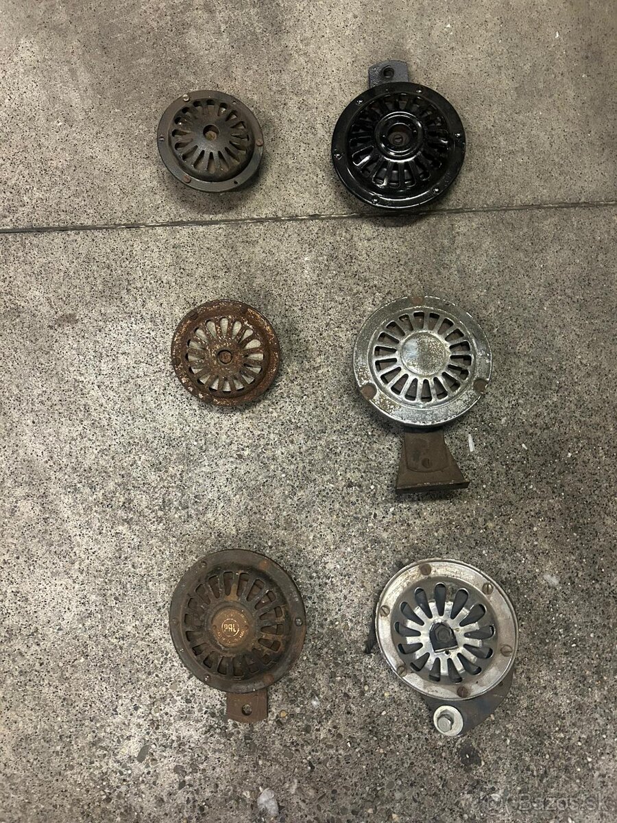 klaksóny na veterány ŠKODA.