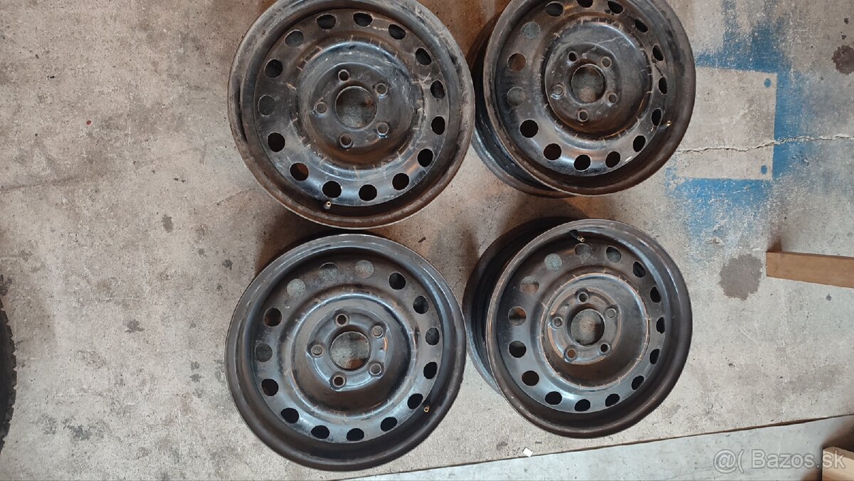 Predám plechové disky