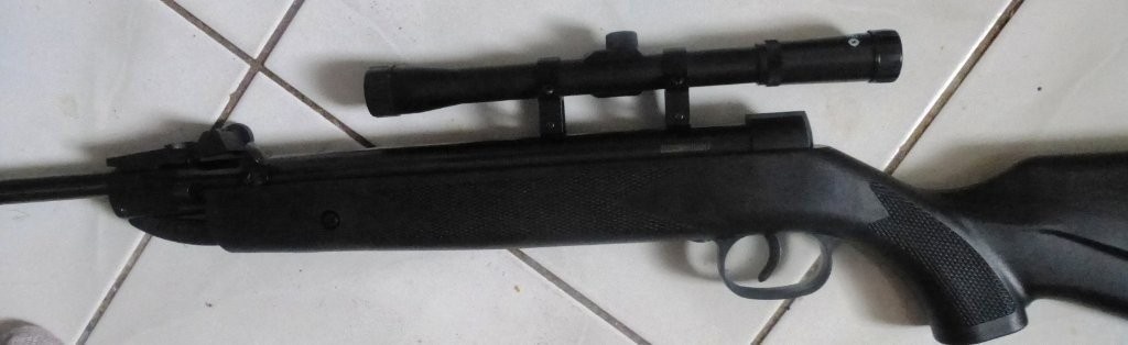 Polymerová čierna vzduchovku Germany Designed kal.5,5nn