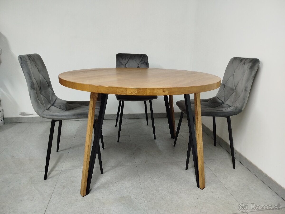 Kruhový stôl 120dub