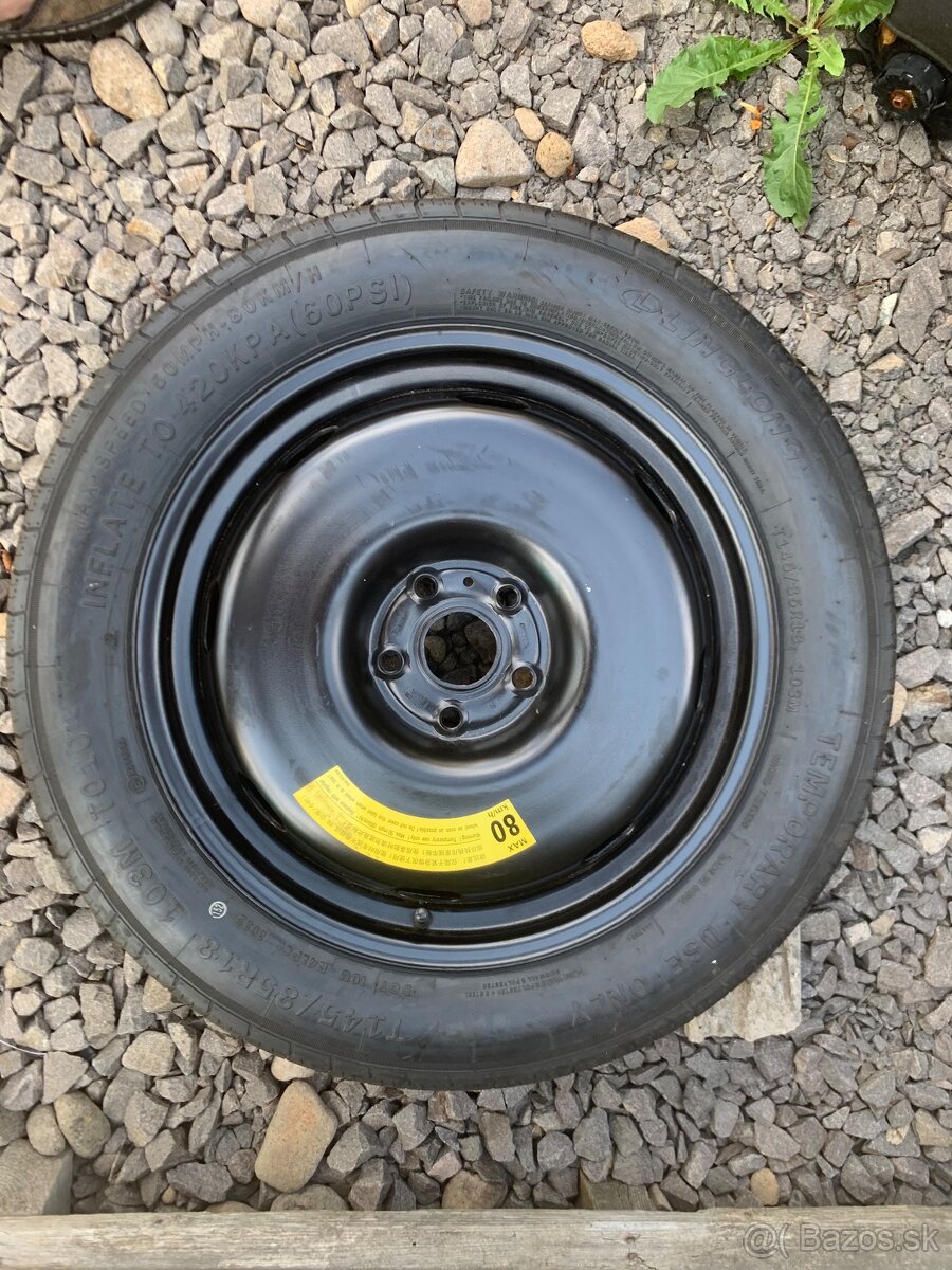 Nove koleso do rezervy tenké dojazdove do vw