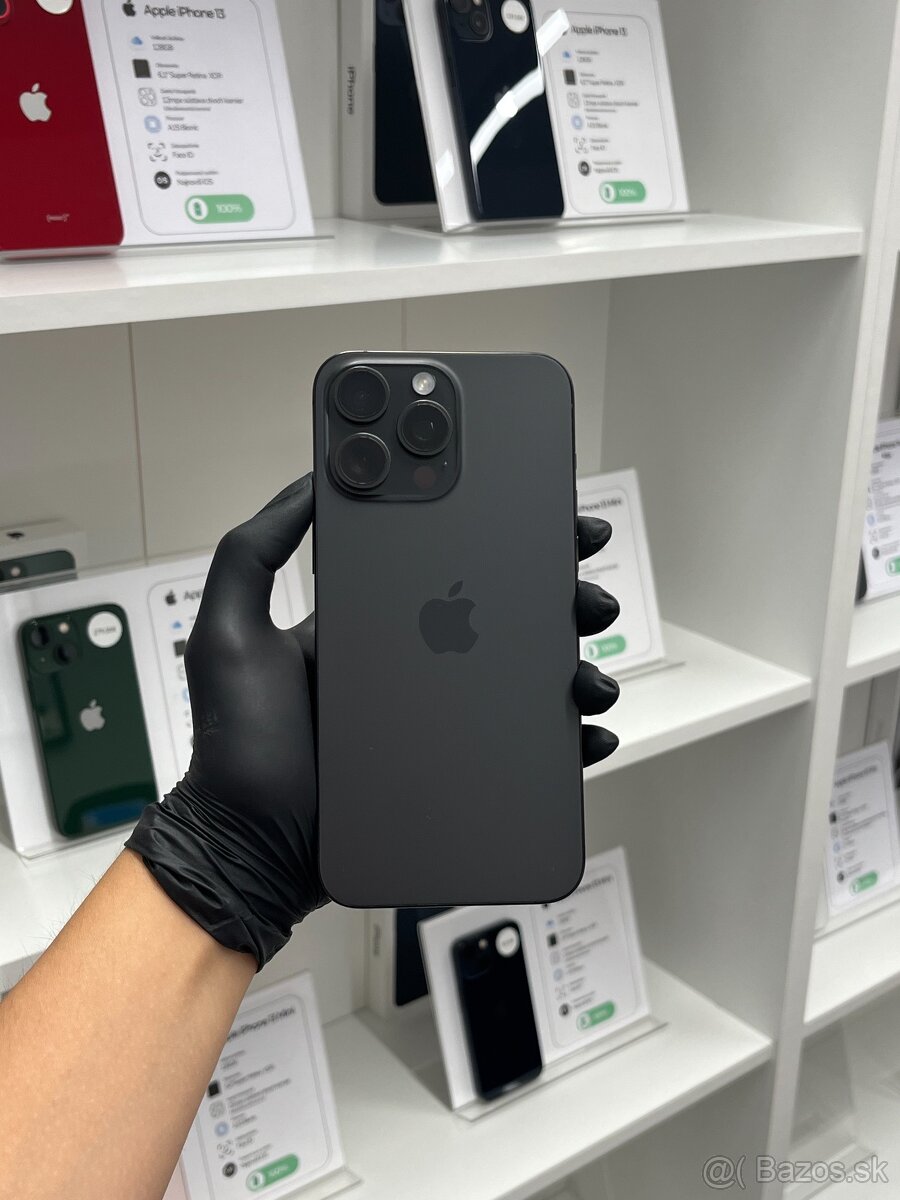  Apple iPhone 15 Pro Max 256GB Black Titanium