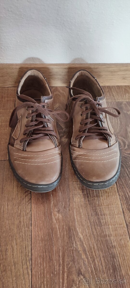 Pánske kožené topánky