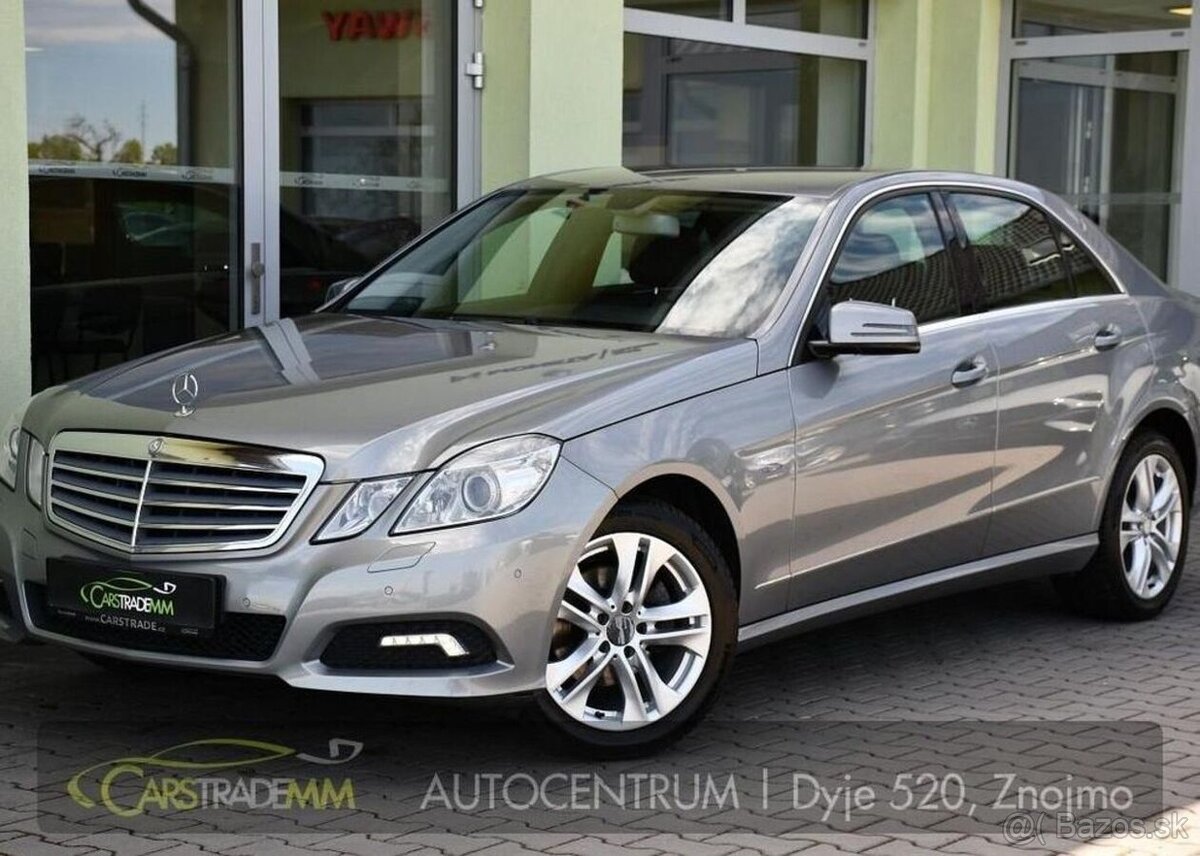 Mercedes-Benz Třídy E 220CDI AVANTGARDE A/T 2xKOLA 125 kw