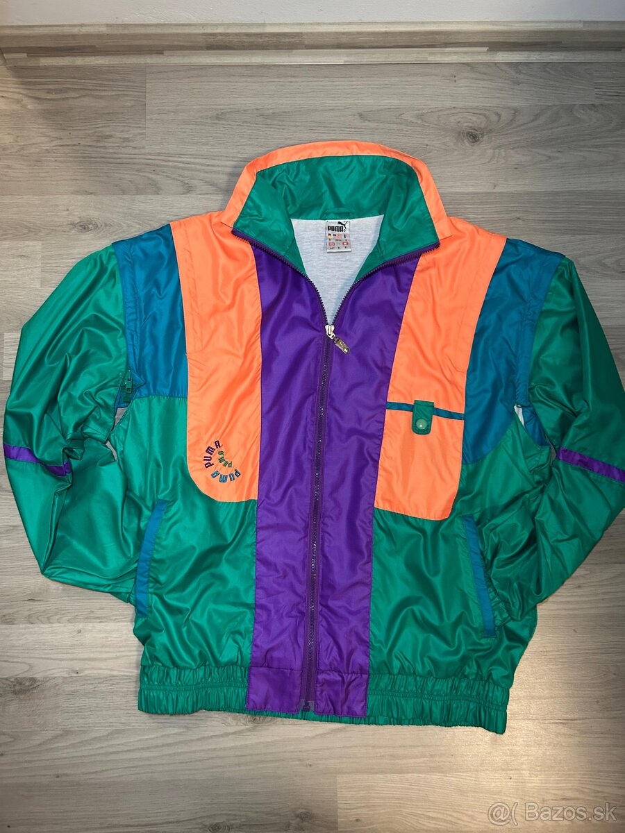 Puma vintage 90s bunda XL – windbreaker, oversized