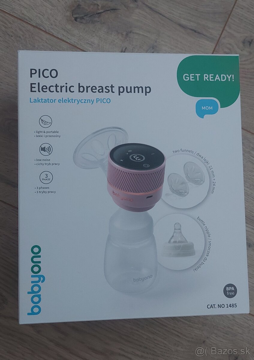 Odsavačka mlieka elektrická