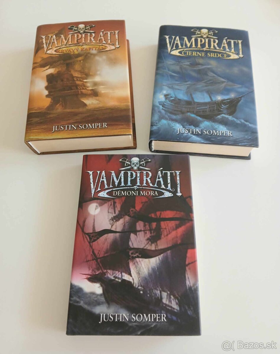 Séria kníh Vampiráti od autora - Justin Somper